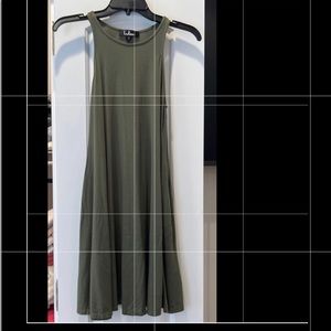 Lulus Olive green tank dress.